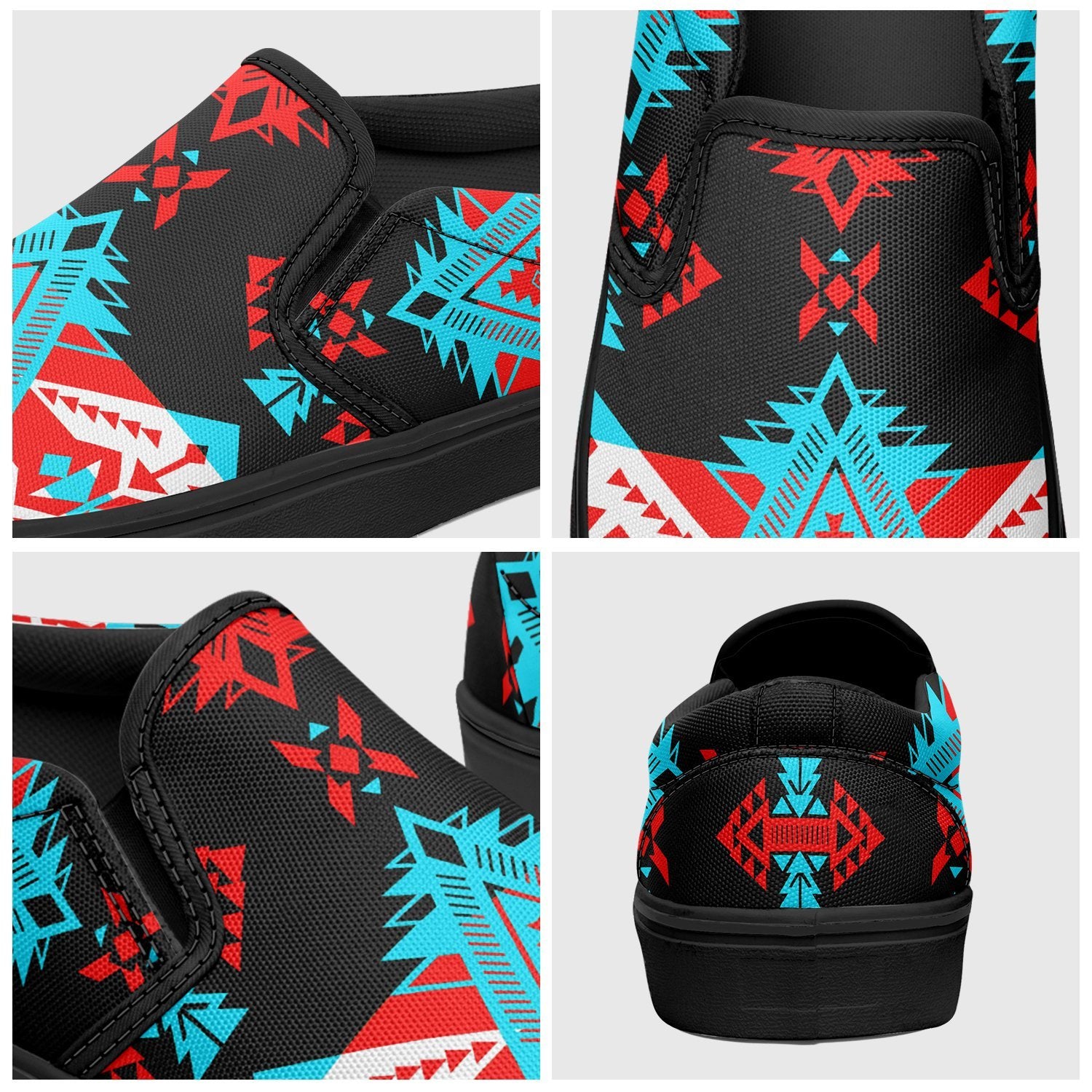 Sovereign Nation Trade Otoyimm Canvas Slip On Shoes 49 Dzine