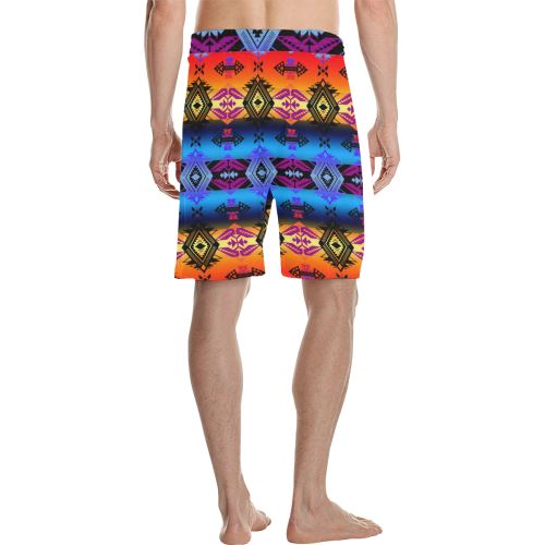 Soveriegn Nation Sunset Men's All Over Print Casual Shorts (Model L23) Men's Casual Shorts (L23) e-joyer