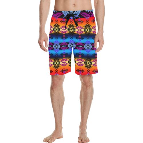 Soveriegn Nation Sunset Men's All Over Print Casual Shorts (Model L23) Men's Casual Shorts (L23) e-joyer