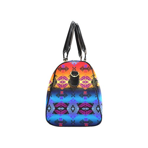Soveriegn Nation Sunset New Waterproof Travel Bag/Large (Model 1639) Waterproof Travel Bags (1639) e-joyer