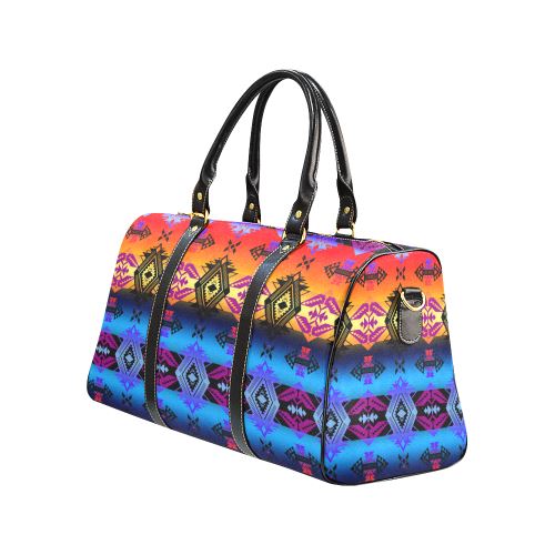 Soveriegn Nation Sunset New Waterproof Travel Bag/Large (Model 1639) Waterproof Travel Bags (1639) e-joyer