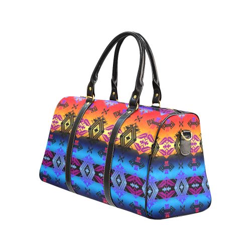 Soveriegn Nation Sunset New Waterproof Travel Bag/Large (Model 1639) Waterproof Travel Bags (1639) e-joyer
