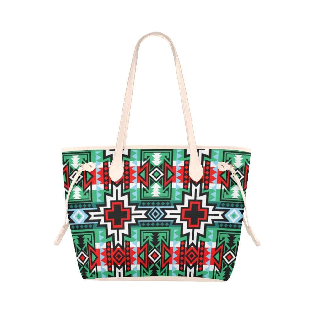 Star Blanket Clover Canvas Tote Bag (Model 1661) Clover Canvas Tote Bag (1661) e-joyer