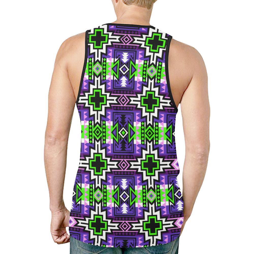 Star Blanket Moon Shadow New All Over Print Tank Top for Men (Model T46) New All Over Print Tank Top for Men (T46) e-joyer