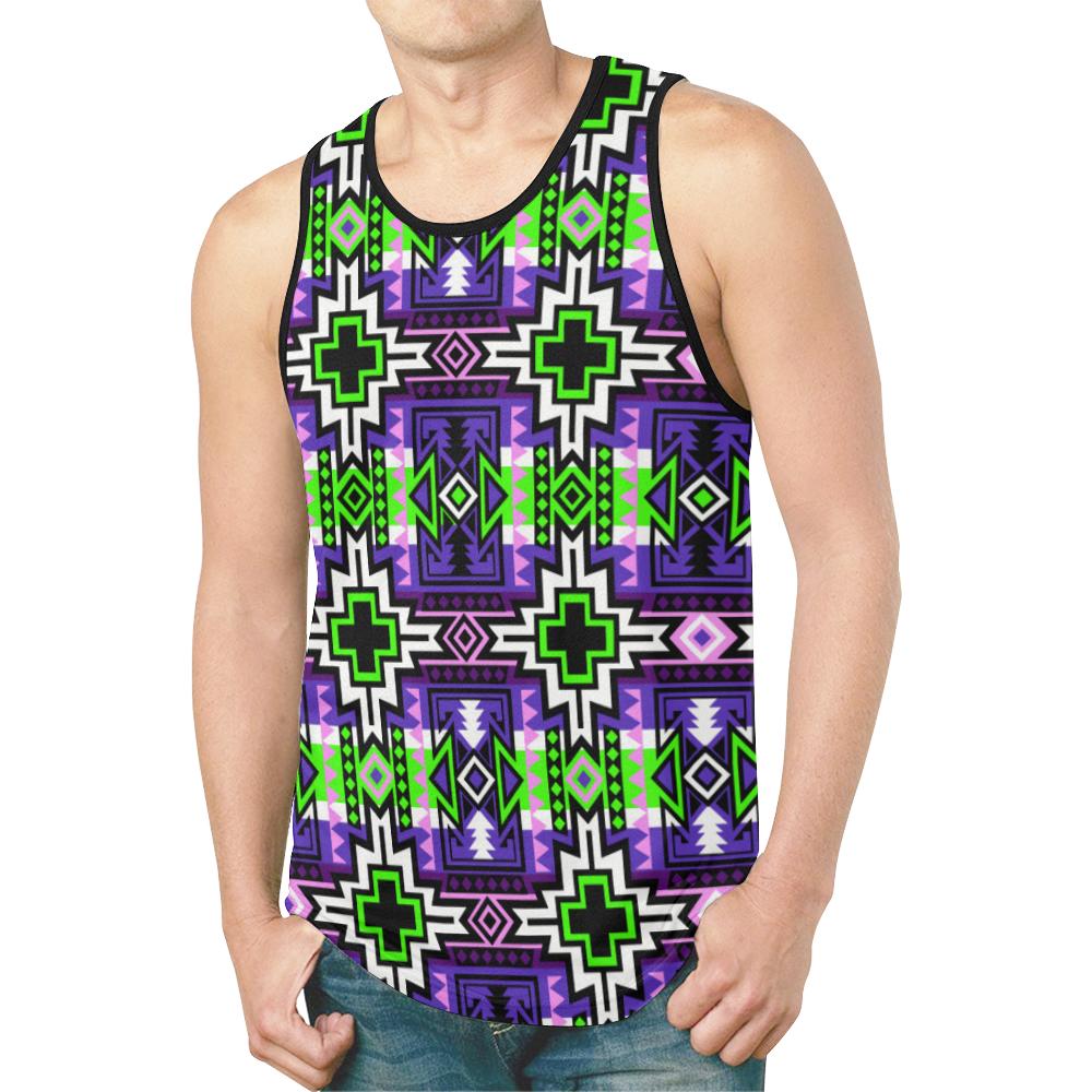 Star Blanket Moon Shadow New All Over Print Tank Top for Men (Model T46) New All Over Print Tank Top for Men (T46) e-joyer