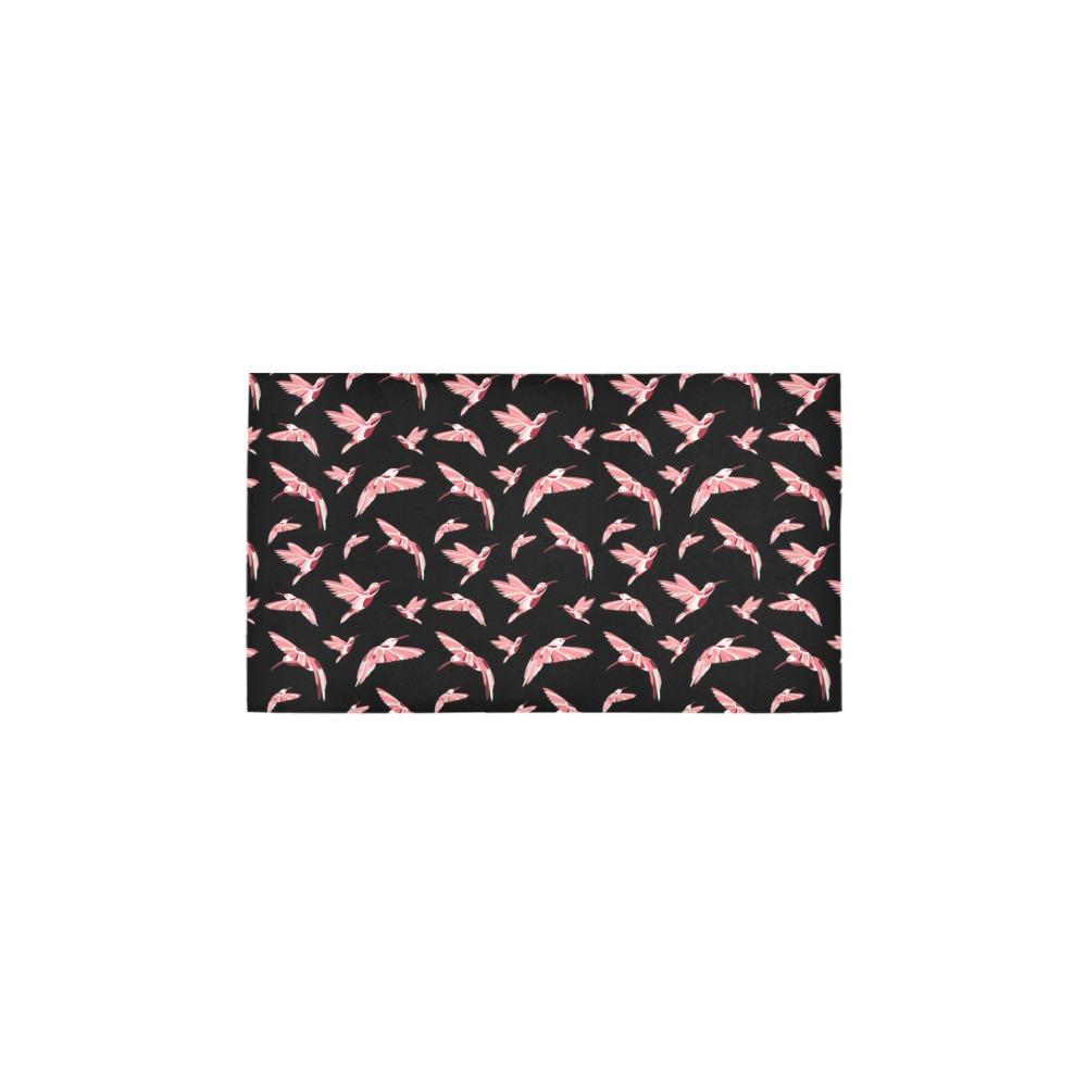 Strawberry Black Bath Rug 16''x 28'' Bath Rug 16''x 28'' e-joyer