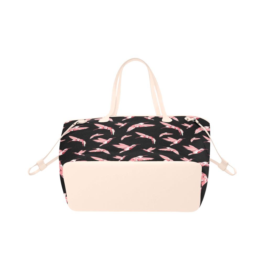 Strawberry Black Clover Canvas Tote Bag (Model 1661) Clover Canvas Tote Bag (1661) e-joyer