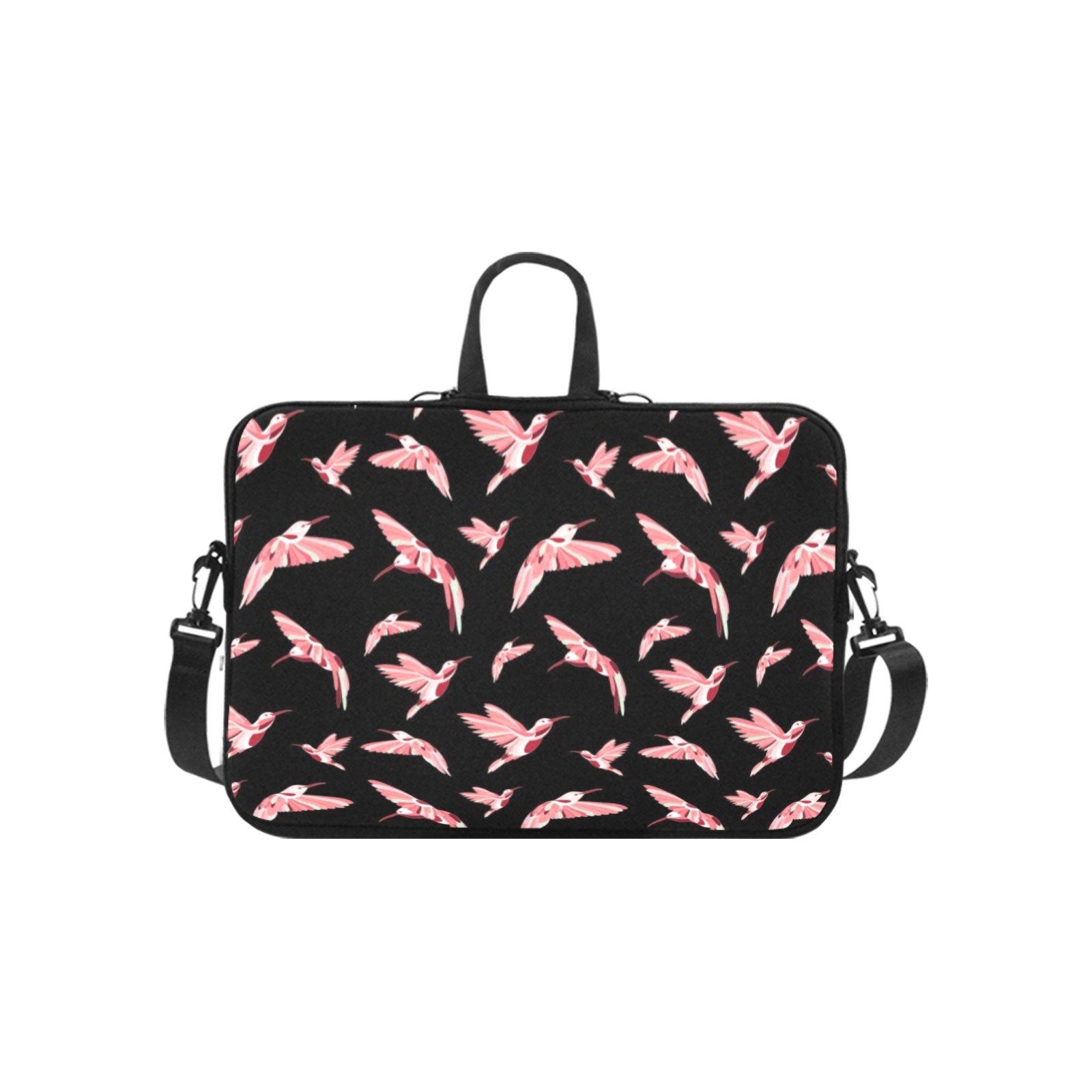Strawberry Black Laptop Handbags 14" bag e-joyer