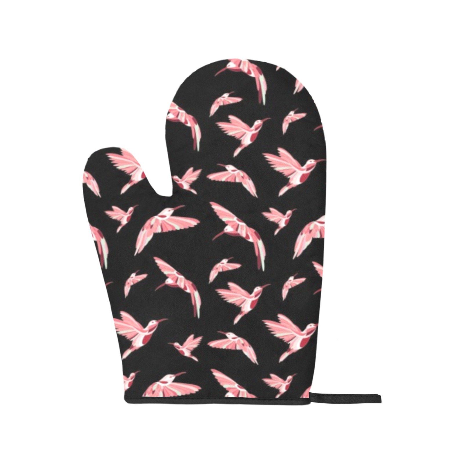 Strawberry Black Oven Mitt & Pot Holder Oven Mitt & Pot Holder e-joyer 