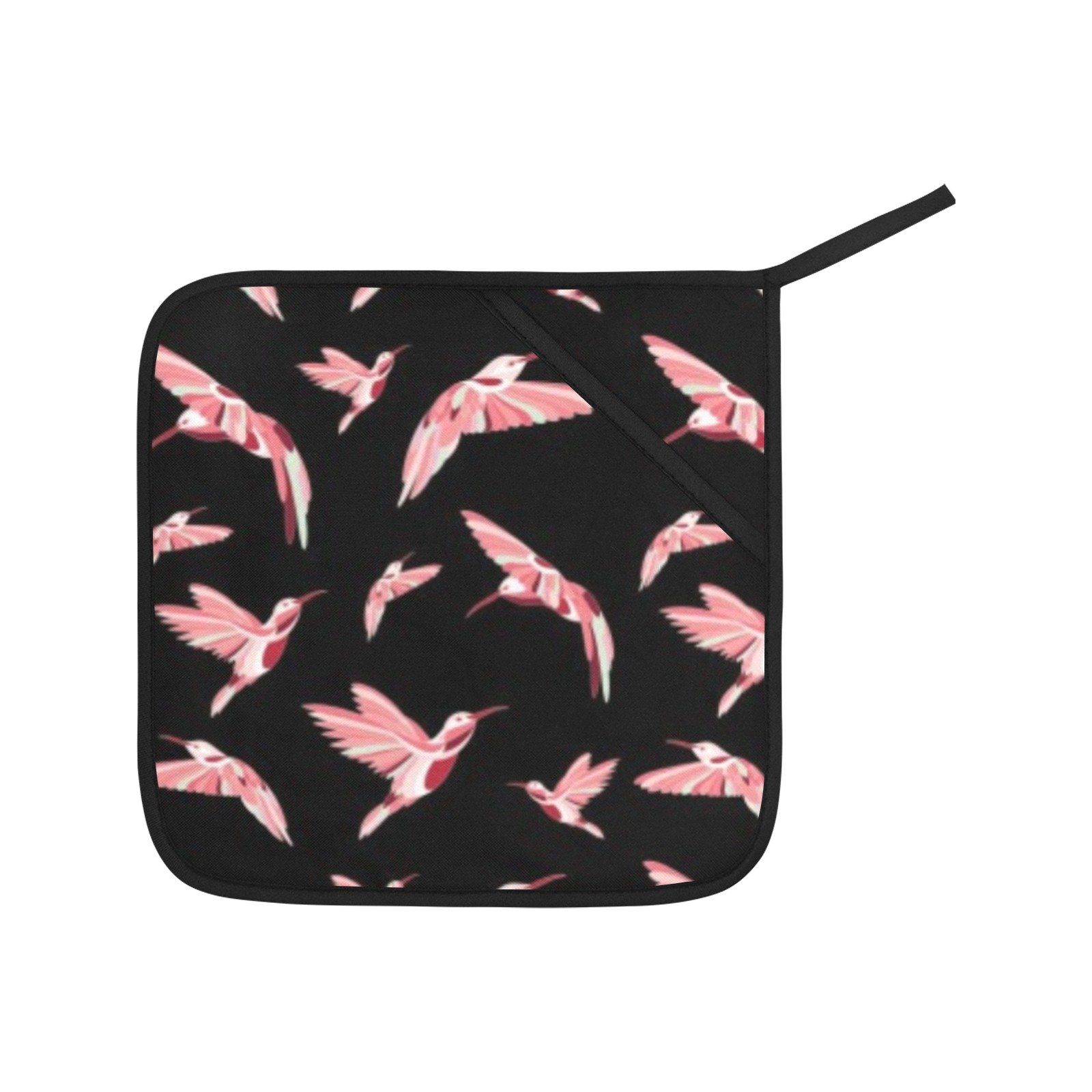 Strawberry Black Oven Mitt & Pot Holder Oven Mitt & Pot Holder e-joyer