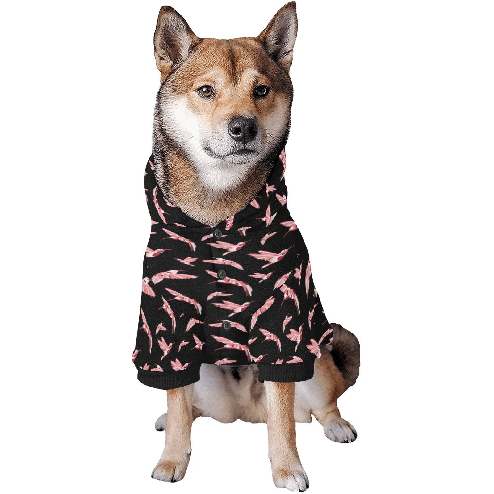 Strawberry Black Pet Dog Hoodie Pet Dog Hoodie e-joyer