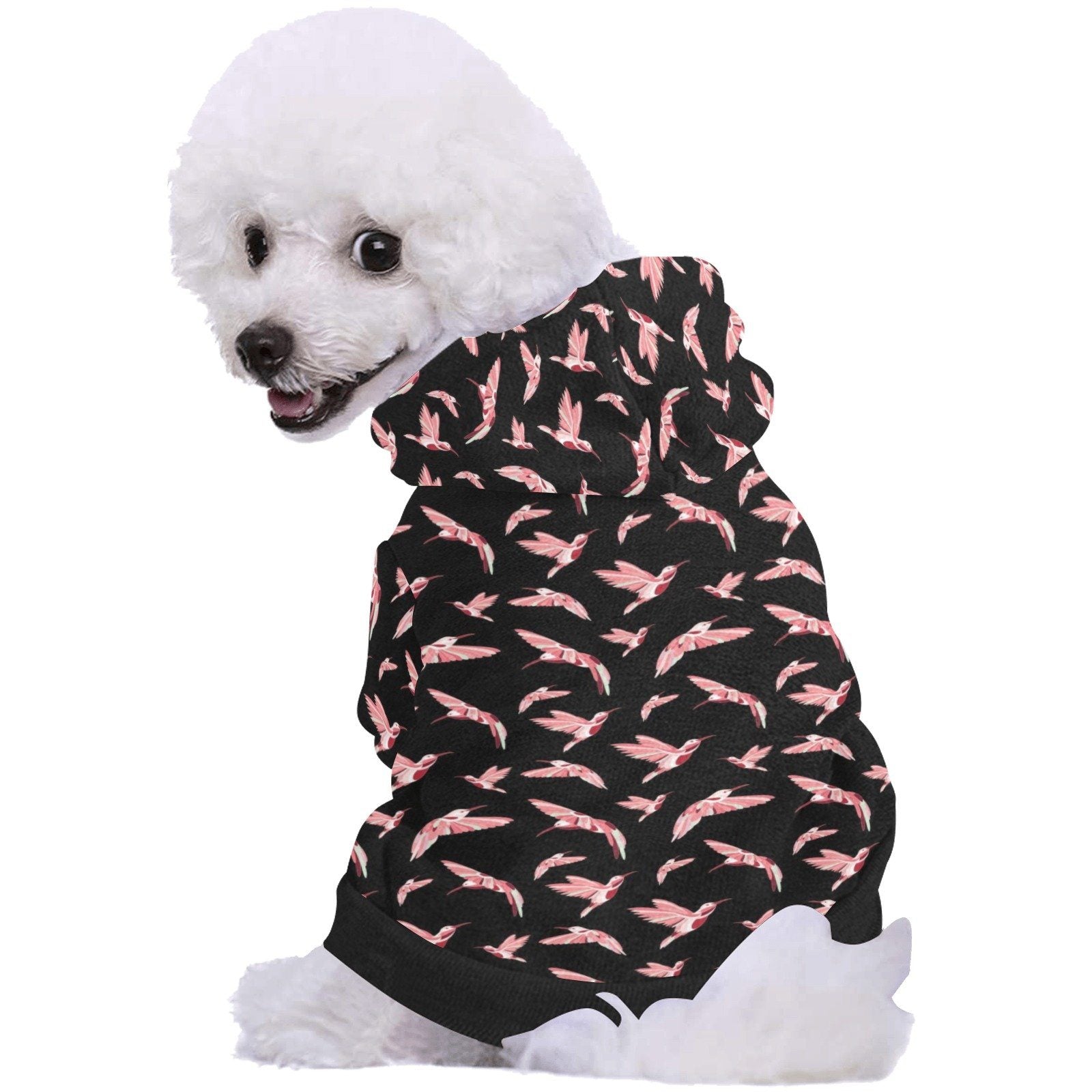 Strawberry Black Pet Dog Hoodie Pet Dog Hoodie e-joyer 