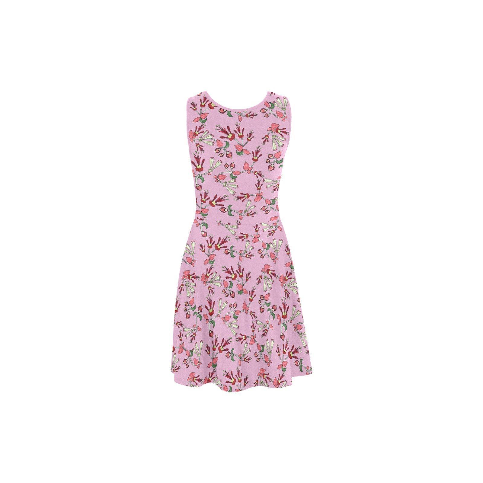 Strawberry Floral Atalanta Sundress (Model D04) Atalanta Sundress (D04) e-joyer