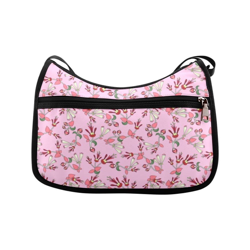 Strawberry Floral Crossbody Bags (Model 1616) Crossbody Bags (1616) e-joyer