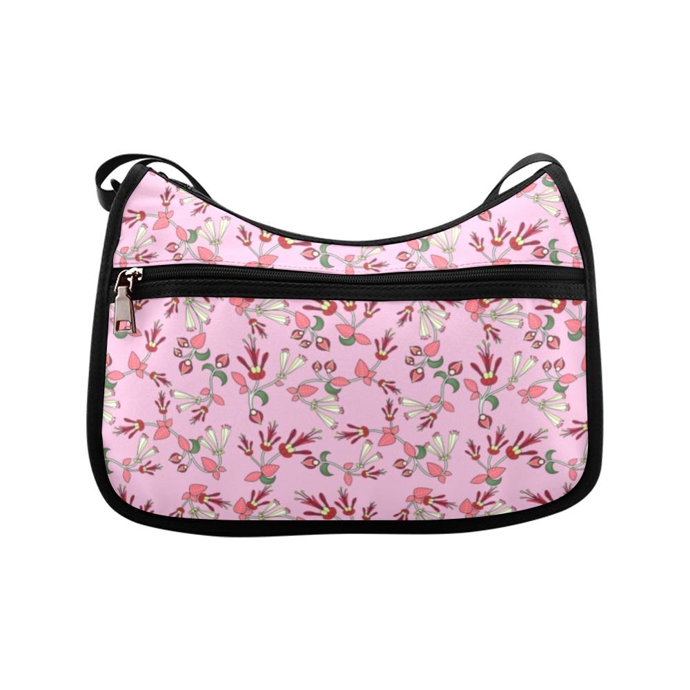 Strawberry Floral Crossbody Bags (Model 1616) Crossbody Bags (1616) e-joyer