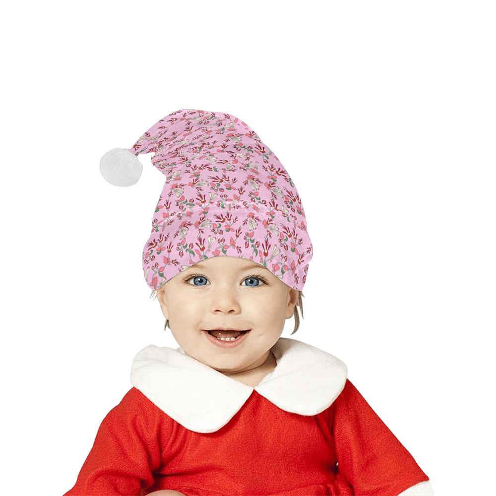 Strawberry Floral Santa Hat Santa Hat e-joyer 