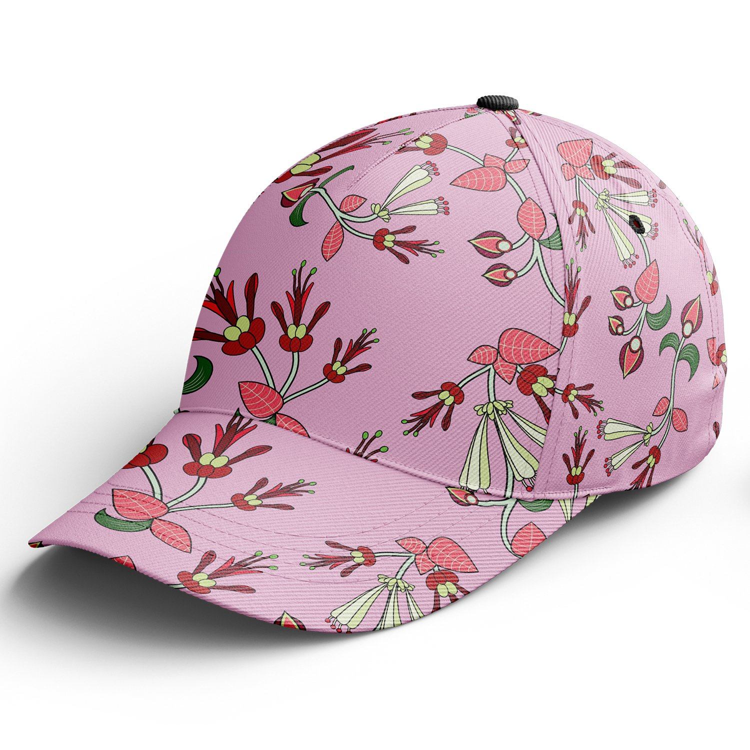 Strawberry Floral Snapback Hat hat Herman