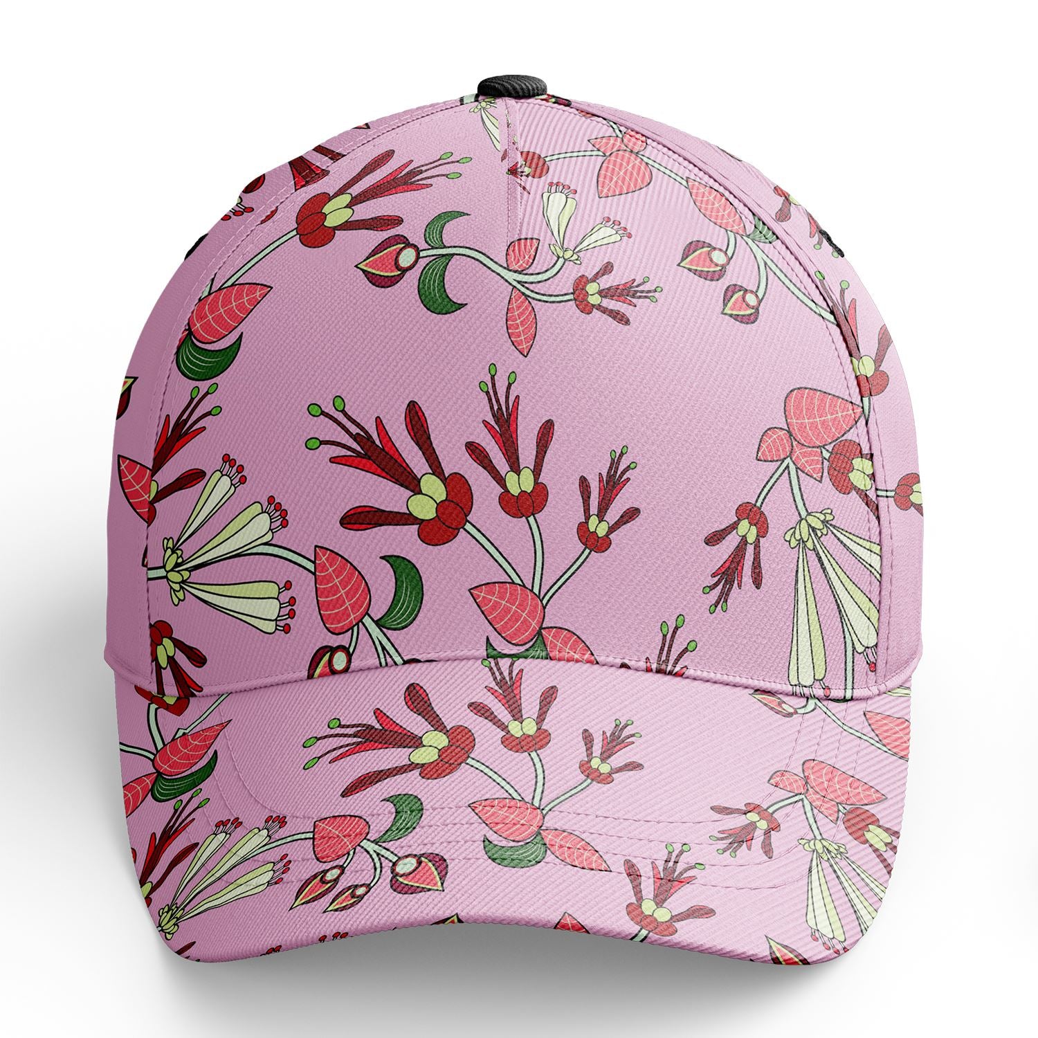 Strawberry Floral Snapback Hat hat Herman