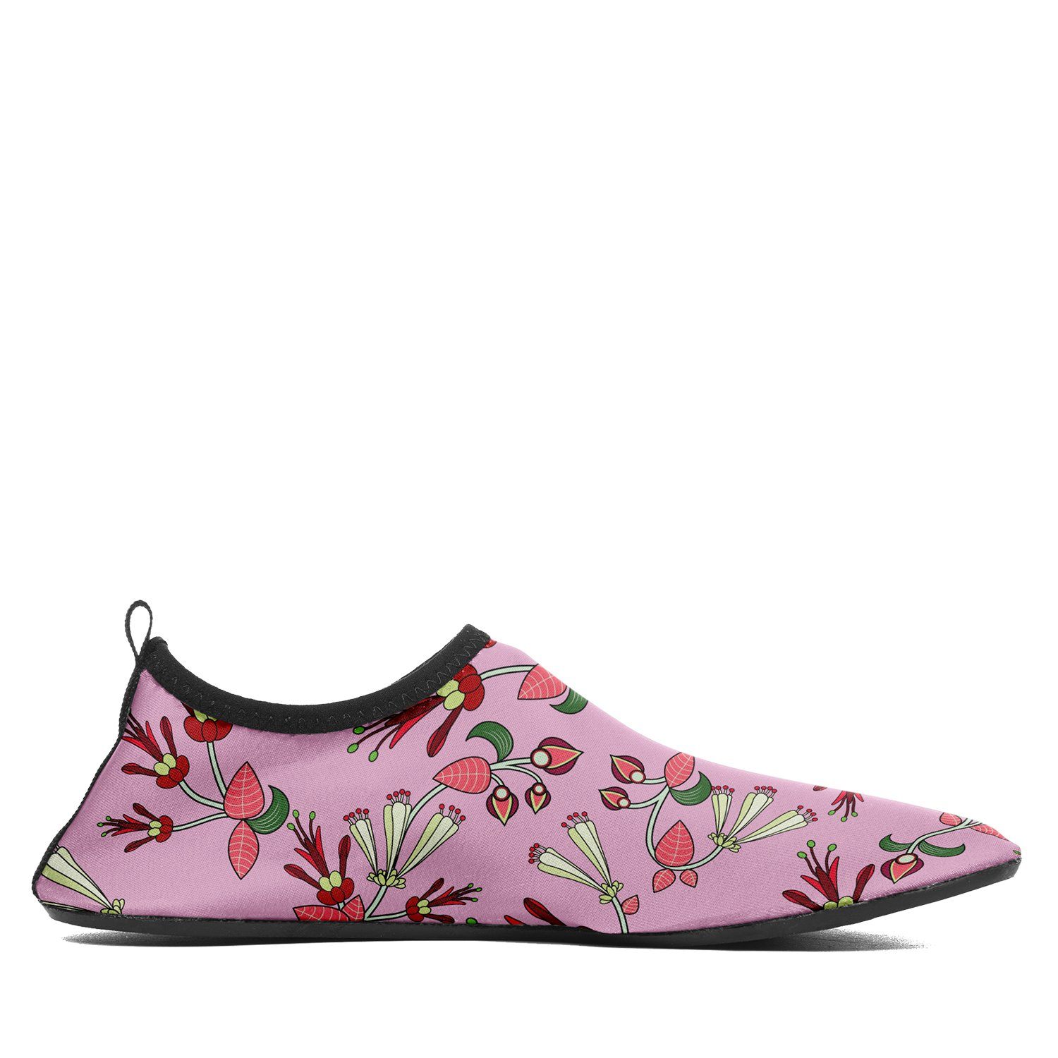 Strawberry Floral Sockamoccs Slip On Shoes Herman