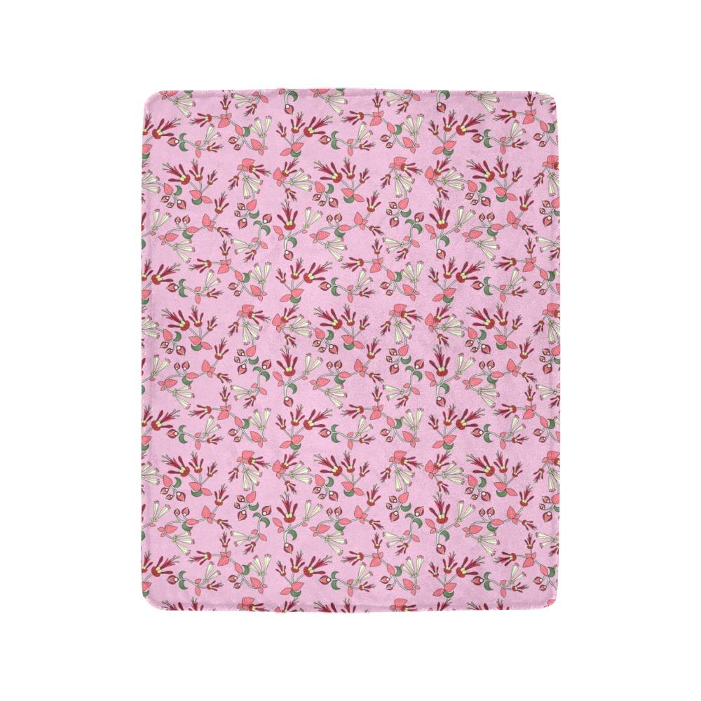 Strawberry Floral Ultra-Soft Micro Fleece Blanket 40"x50" Ultra-Soft Blanket 40''x50'' e-joyer