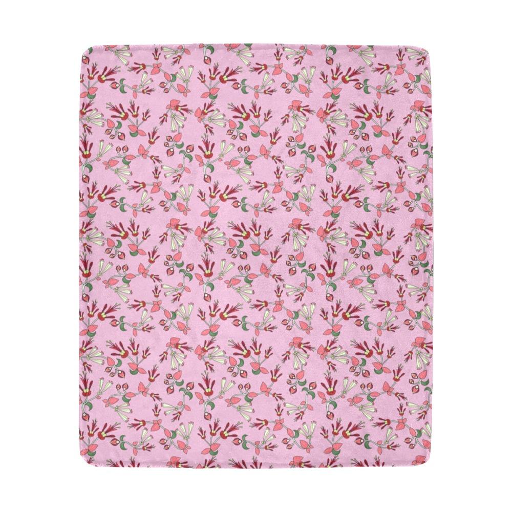 Strawberry Floral Ultra-Soft Micro Fleece Blanket 50"x60" Ultra-Soft Blanket 50''x60'' e-joyer