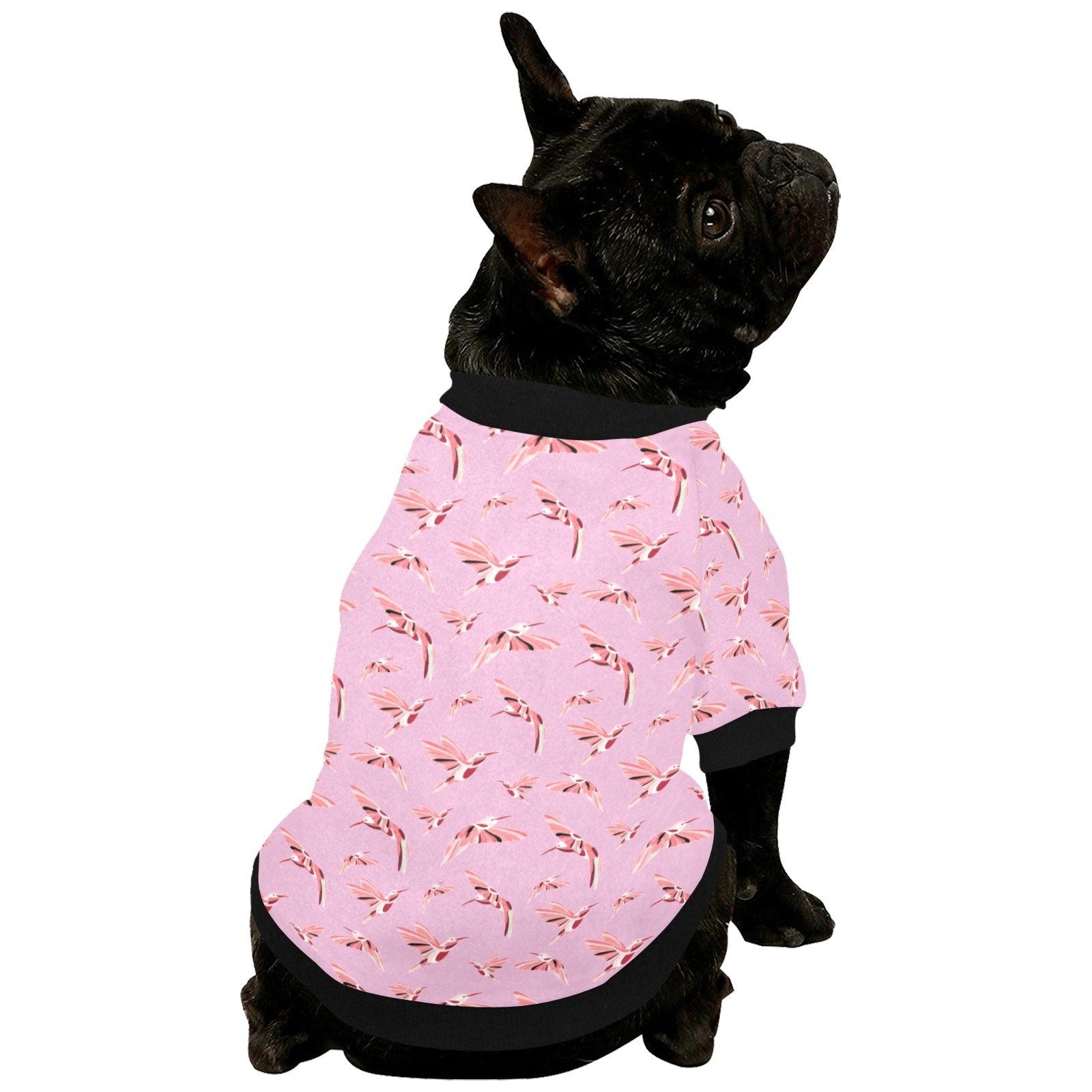 Strawberry Pink Pet Dog Round Neck Shirt Pet Dog Round Neck Shirt e-joyer 