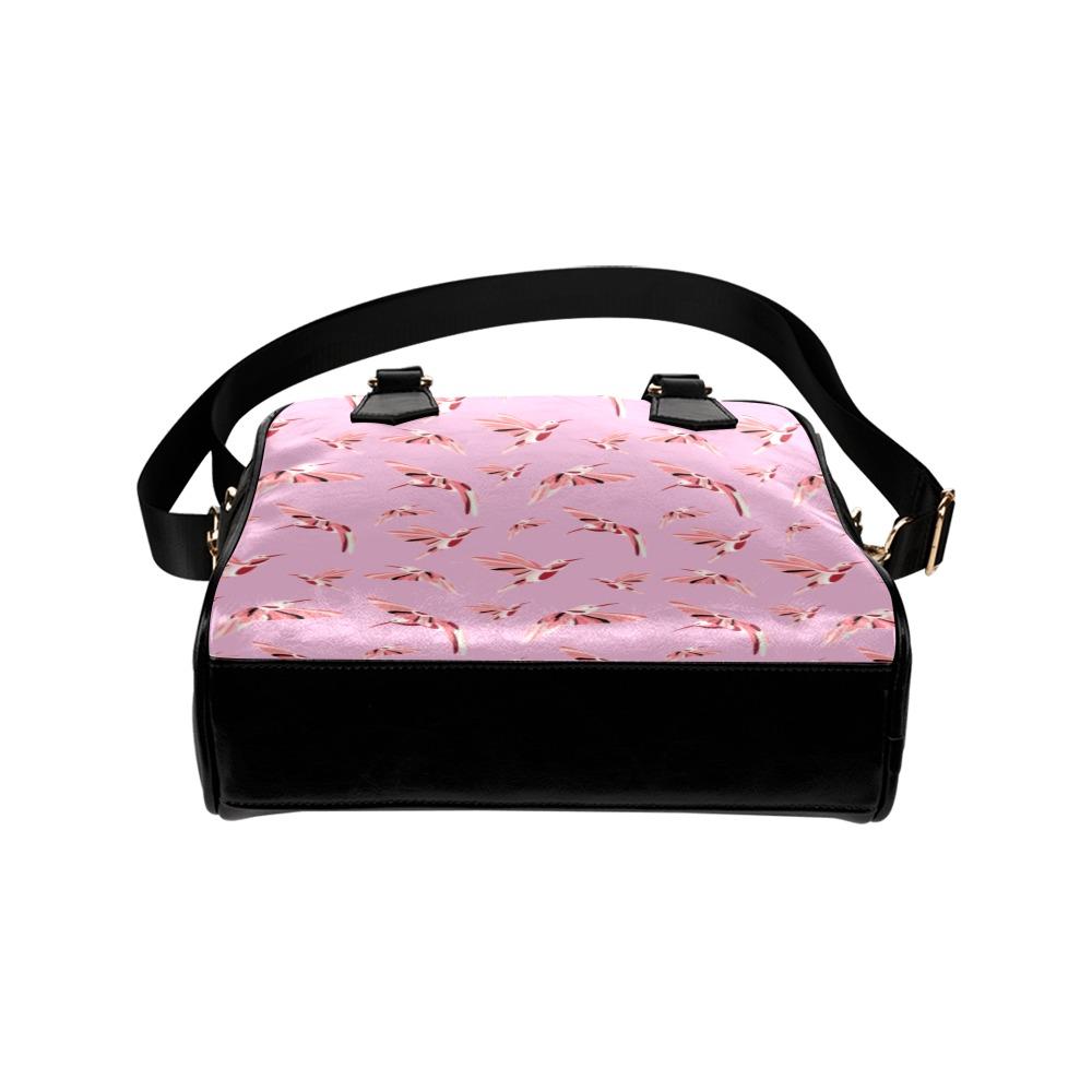 Strawberry Pink Shoulder Handbag (Model 1634) Shoulder Handbags (1634) e-joyer