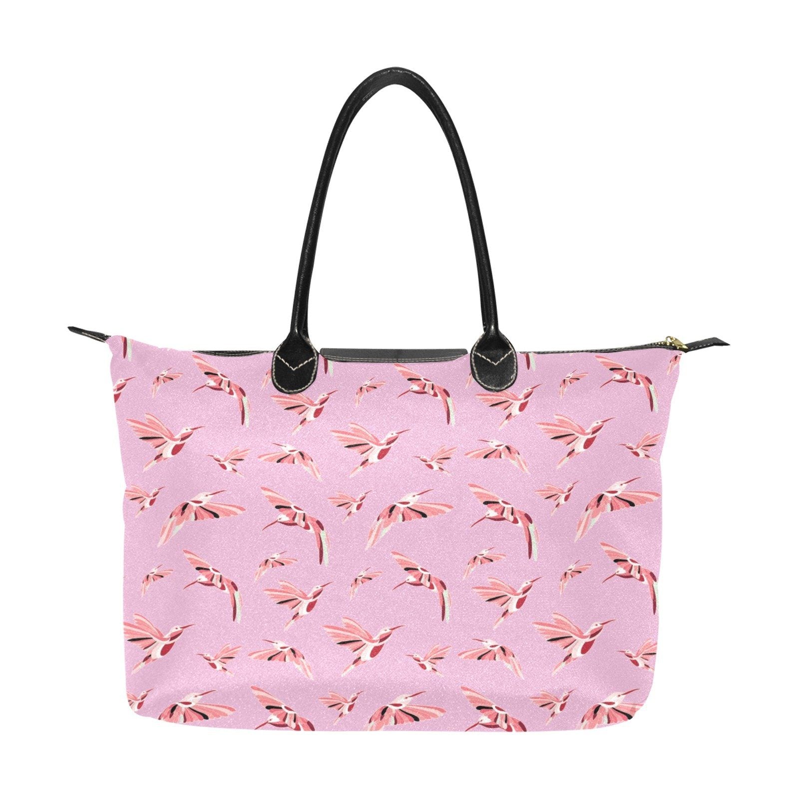 Strawberry Pink Single-Shoulder Lady Handbag (Model 1714) bag e-joyer 