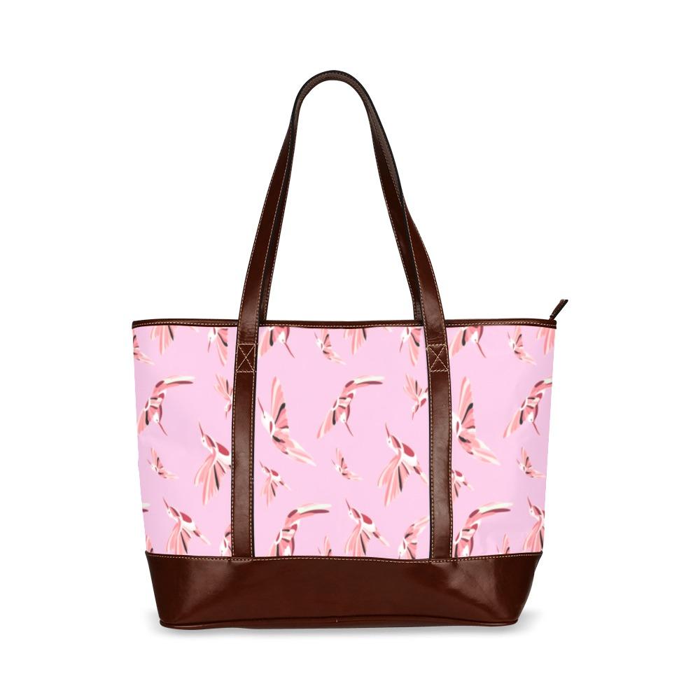 Strawberry Pink Tote Handbag (Model 1642) Tote Handbags (1642) e-joyer
