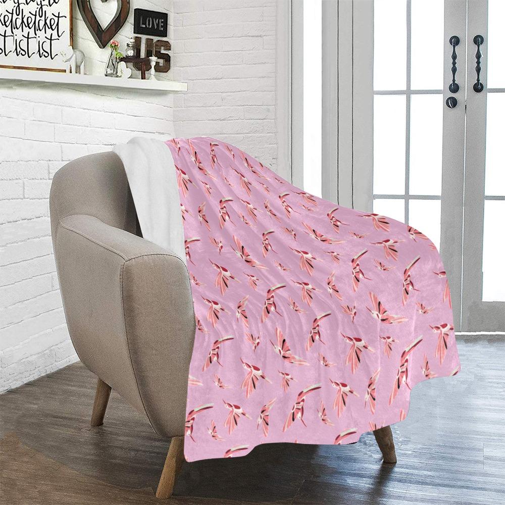 Strawberry Pink Ultra-Soft Micro Fleece Blanket 40"x50" Ultra-Soft Blanket 40''x50'' e-joyer