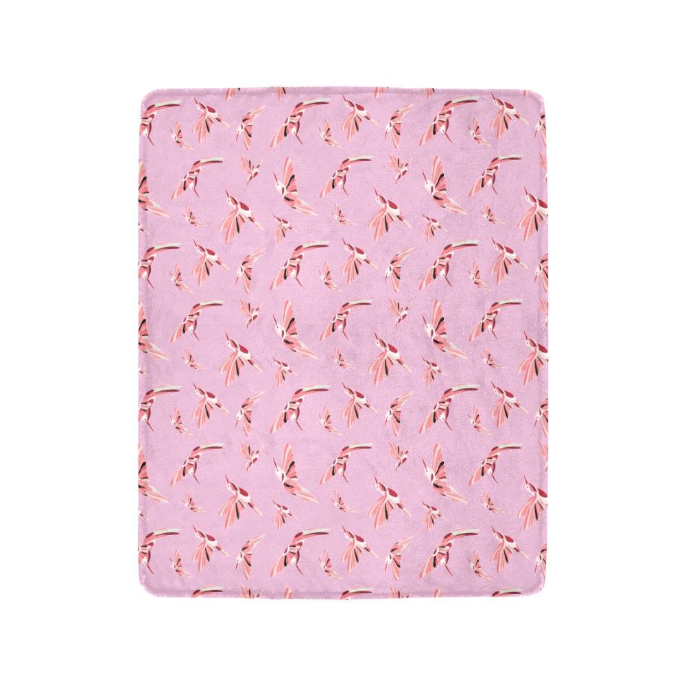 Strawberry Pink Ultra-Soft Micro Fleece Blanket 40"x50" Ultra-Soft Blanket 40''x50'' e-joyer