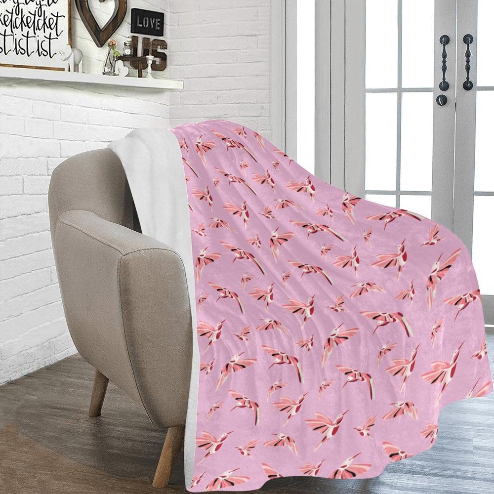 Strawberry Pink Ultra-Soft Micro Fleece Blanket 60"x80" Ultra-Soft Blanket 60''x80'' e-joyer