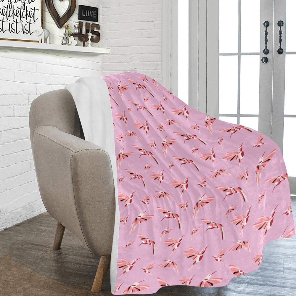 Strawberry Pink Ultra-Soft Micro Fleece Blanket 60"x80" Ultra-Soft Blanket 60''x80'' e-joyer 