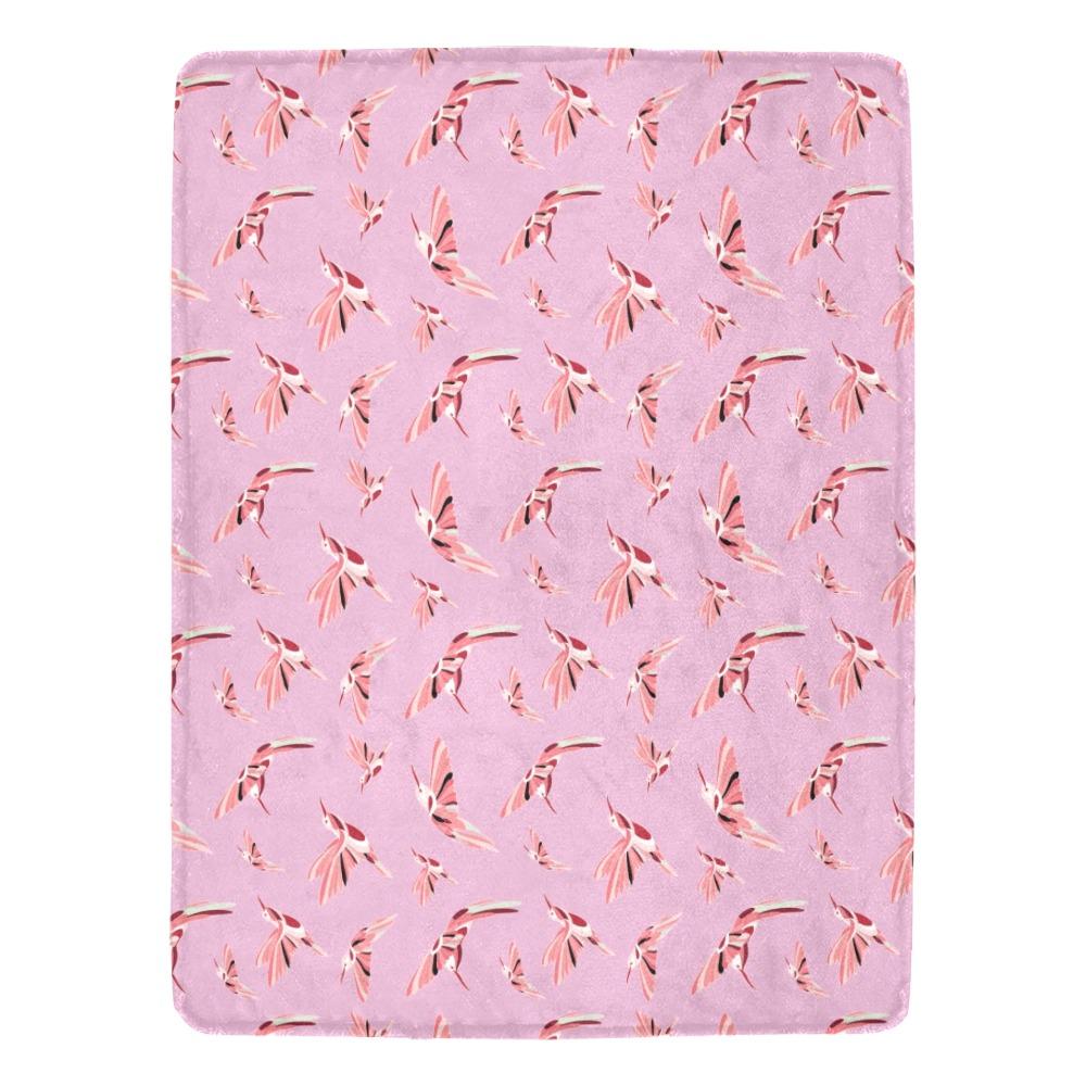 Strawberry Pink Ultra-Soft Micro Fleece Blanket 60"x80" Ultra-Soft Blanket 60''x80'' e-joyer