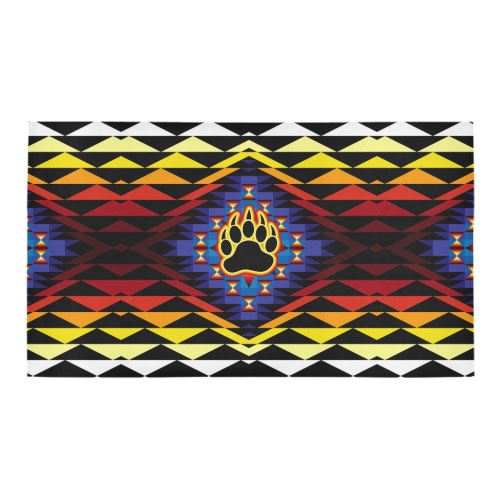 Sunset Bearpaw Blanket Bath Rug 16''x 28'' Bath Rug 16''x 28'' e-joyer