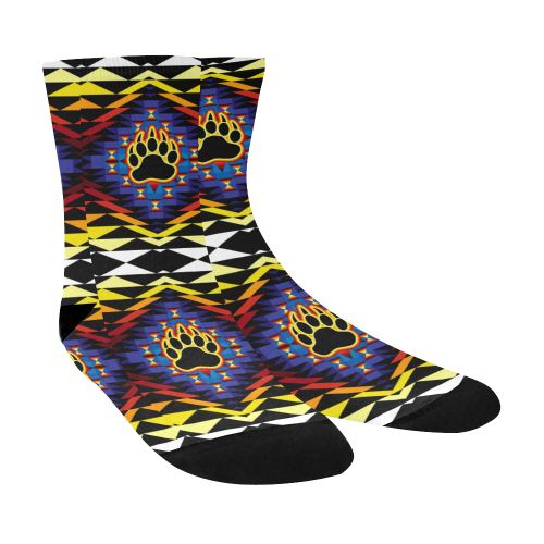 Sunset Bearpaw Blanket Crew Socks Crew Socks e-joyer