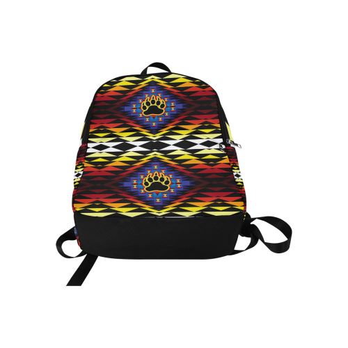 Sunset Bearpaw Blanket Fabric Backpack for Adult (Model 1659) Casual Backpack for Adult (1659) e-joyer