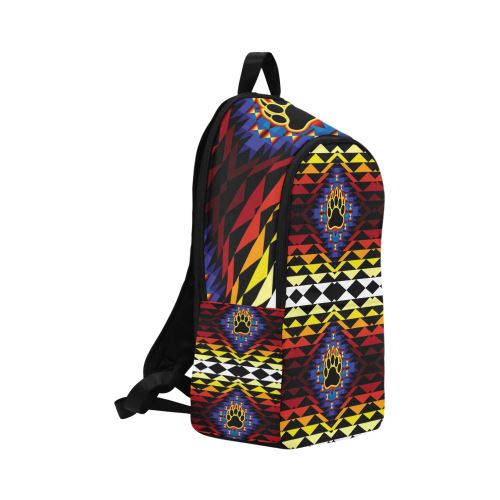 Sunset Bearpaw Blanket Fabric Backpack for Adult (Model 1659) Casual Backpack for Adult (1659) e-joyer
