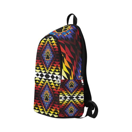 Sunset Bearpaw Blanket Fabric Backpack for Adult (Model 1659) Casual Backpack for Adult (1659) e-joyer