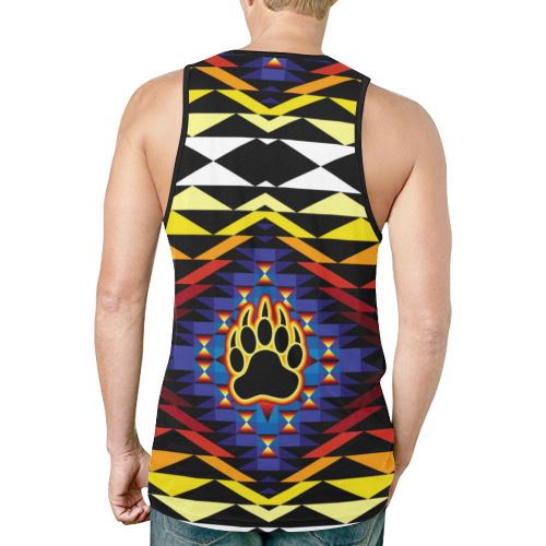 Sunset Bearpaw Blanket New All Over Print Tank Top for Men (Model T46) New All Over Print Tank Top for Men (T46) e-joyer