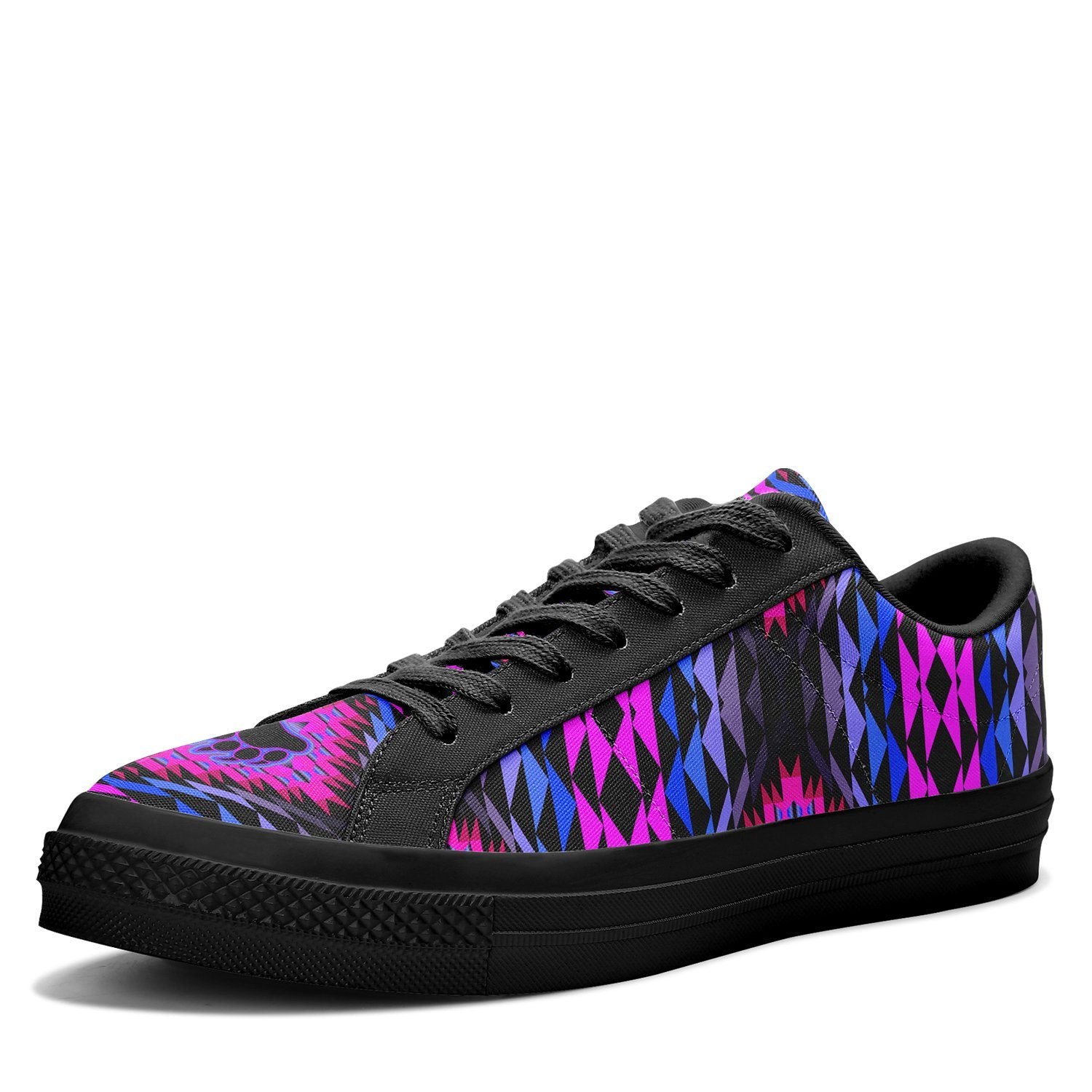 Sunset Bearpaw Blanket Pink Aapisi Low Top Canvas Shoes Black Sole 49 Dzine