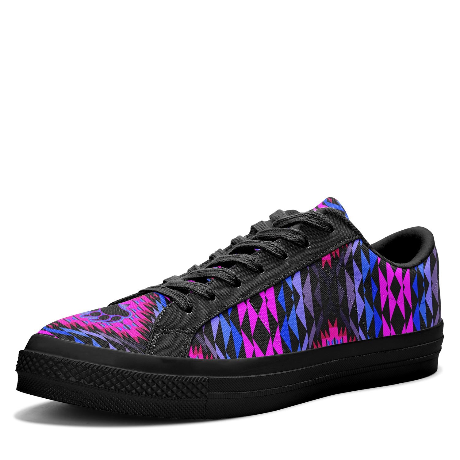 Sunset Bearpaw Blanket Pink Aapisi Low Top Canvas Shoes Black Sole 49 Dzine