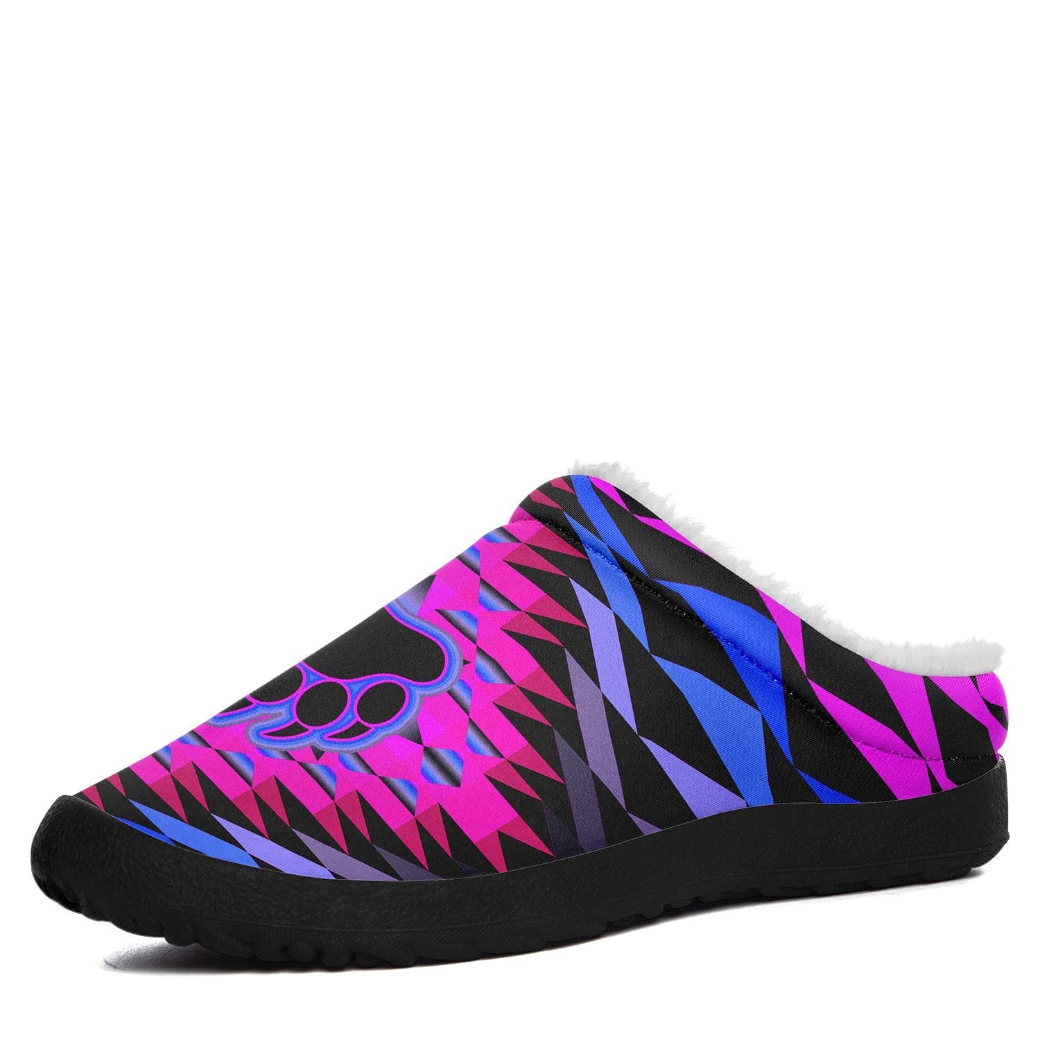 Sunset Bearpaw Blanket Pink Ikinnii Indoor Slipper 49 Dzine