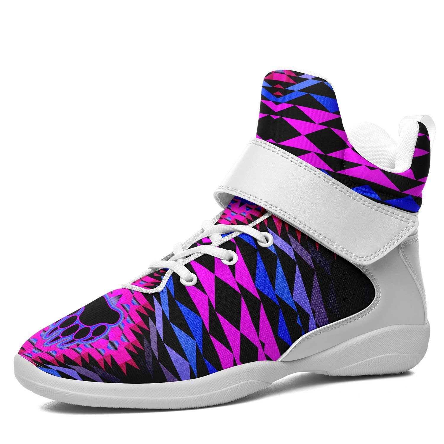 Sunset Bearpaw Blanket Pink Ipottaa Basketball / Sport High Top Shoes 49 Dzine US Women 4.5 / US Youth 3.5 / EUR 35 White Sole with White Strap
