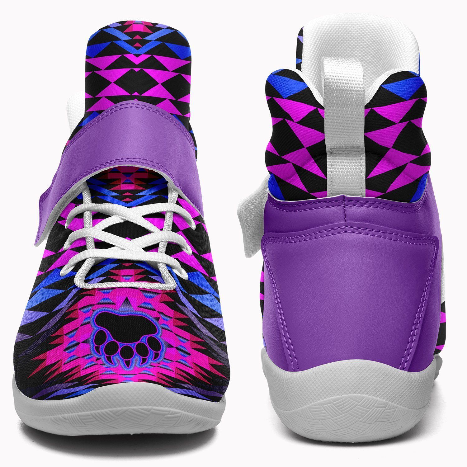Sunset Bearpaw Blanket Pink Ipottaa Basketball / Sport High Top Shoes - White Sole 49 Dzine