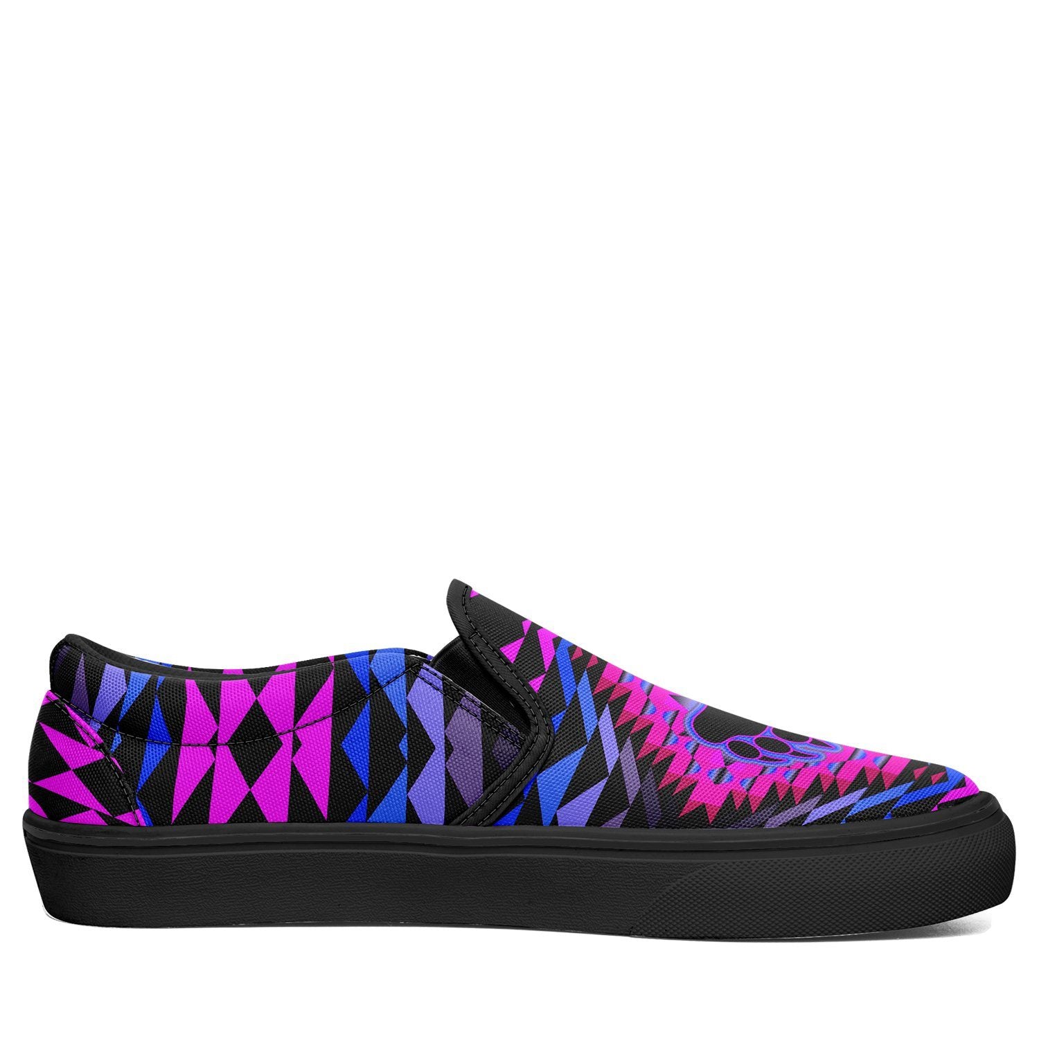 Sunset Bearpaw Blanket Pink Otoyimm Canvas Slip On Shoes 49 Dzine