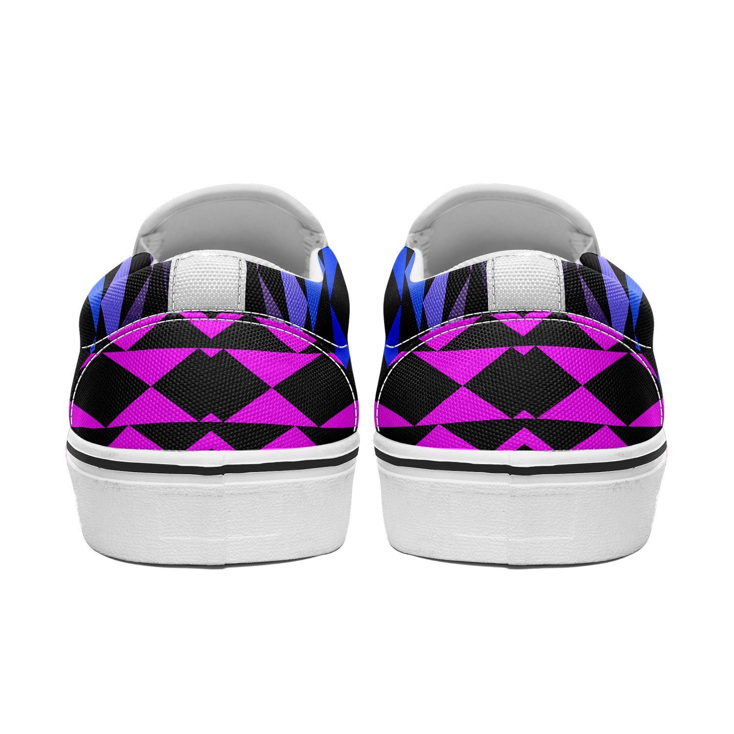 Sunset Bearpaw Blanket Pink Otoyimm Kid's Canvas Slip On Shoes 49 Dzine