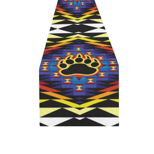 Sunset Bearpaw Blanket Table Runner 16x72 inch Table Runner 16x72 inch e-joyer
