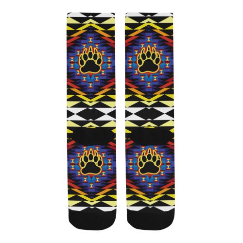 Sunset Bearpaw Blanket Trouser Socks Socks e-joyer
