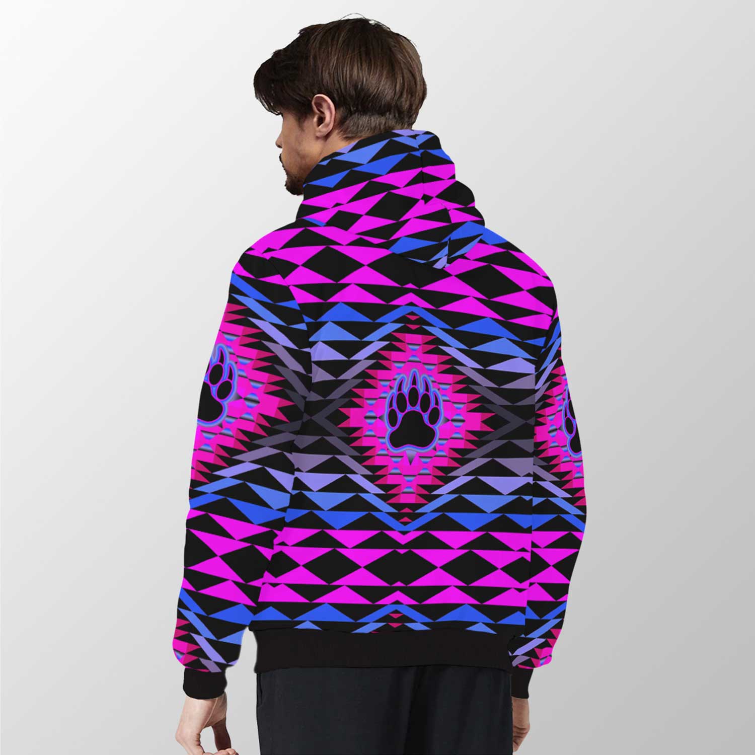 Sunset Bearpaw Sherpa Hoodie 49 Dzine